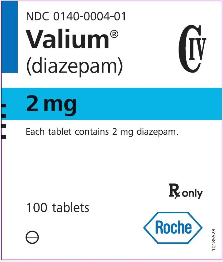 Diazepam 10 mg Tablets 100/Bottle, CIV - Image 2
